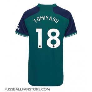 Arsenal Takehiro Tomiyasu #18 Replik 3rd trikot Damen 2023-24 Kurzarm